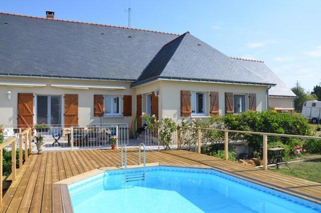 Les Petits Chenes Bed & Breakfast La Pellerine  Ngoại thất bức ảnh